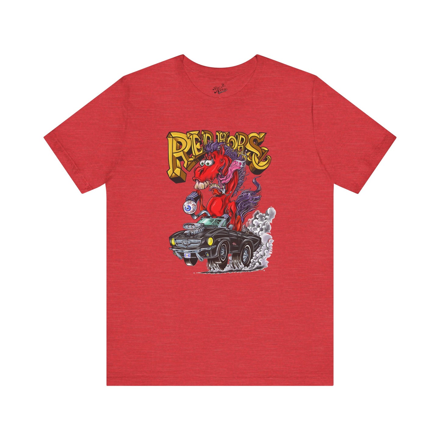 Red Horse Cartoon T-Shirt