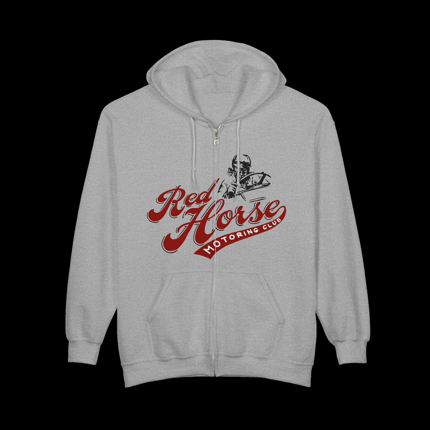 Red Horse Full-Zip Hoodie
