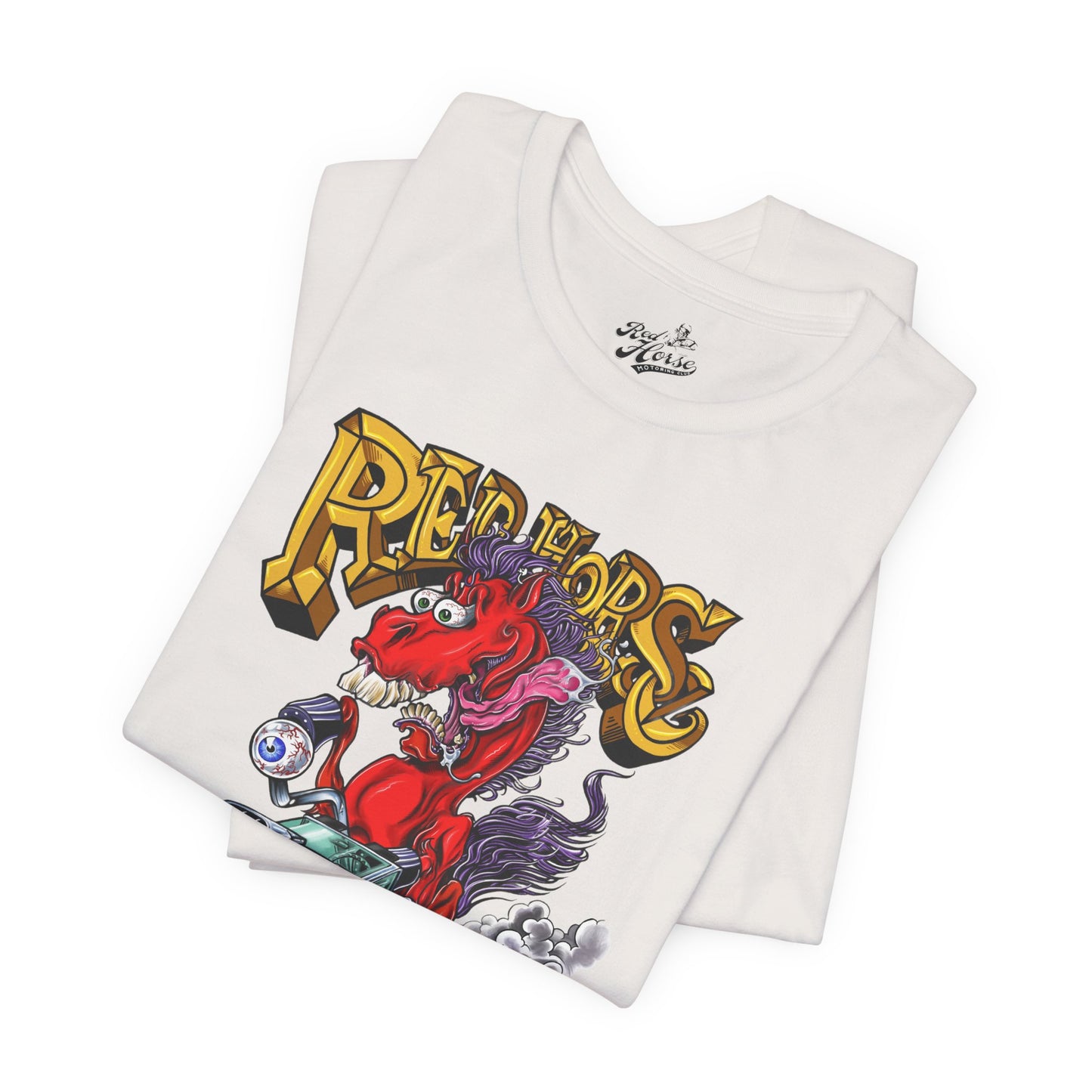 Red Horse Cartoon T-Shirt