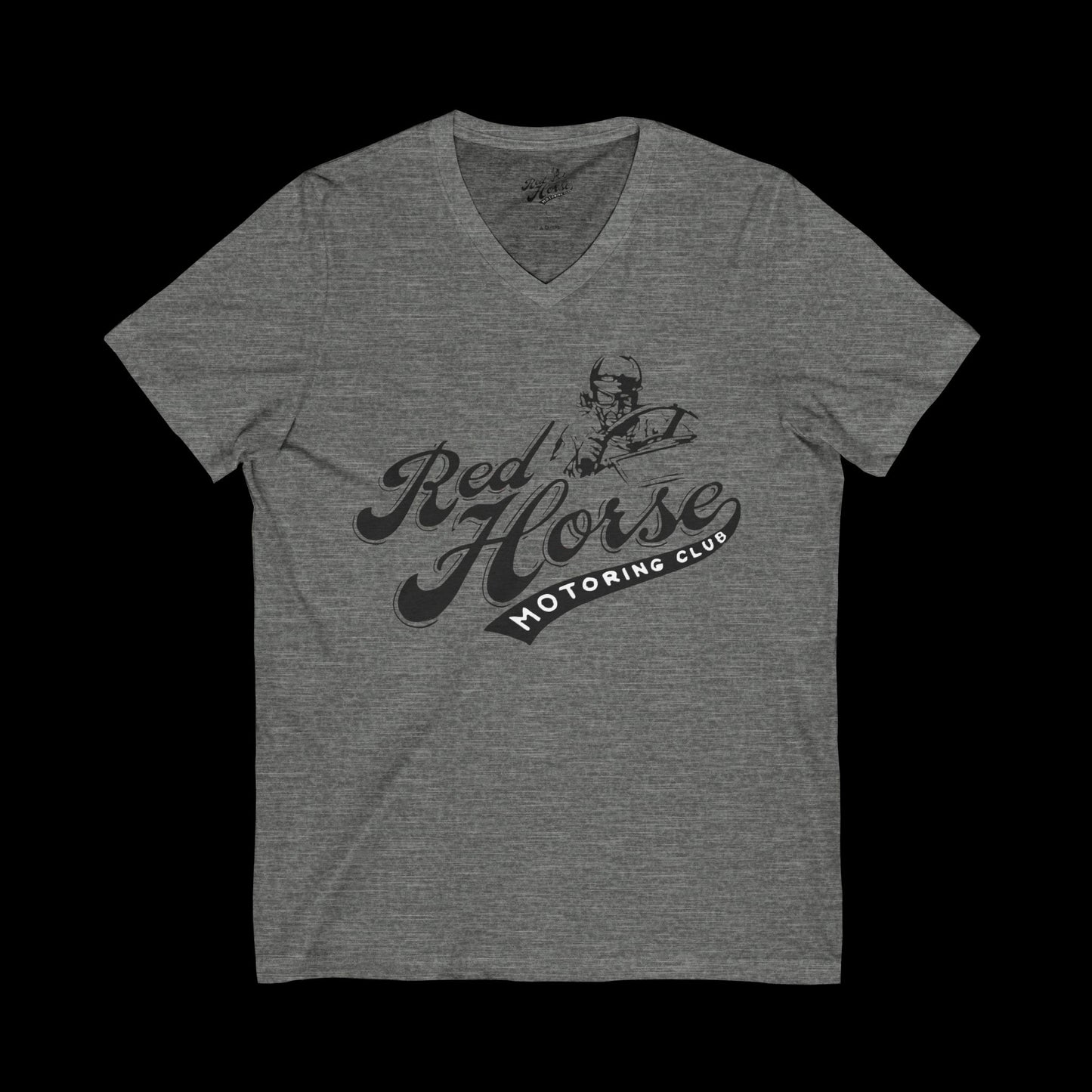Red Horse V-Neck T-shirt