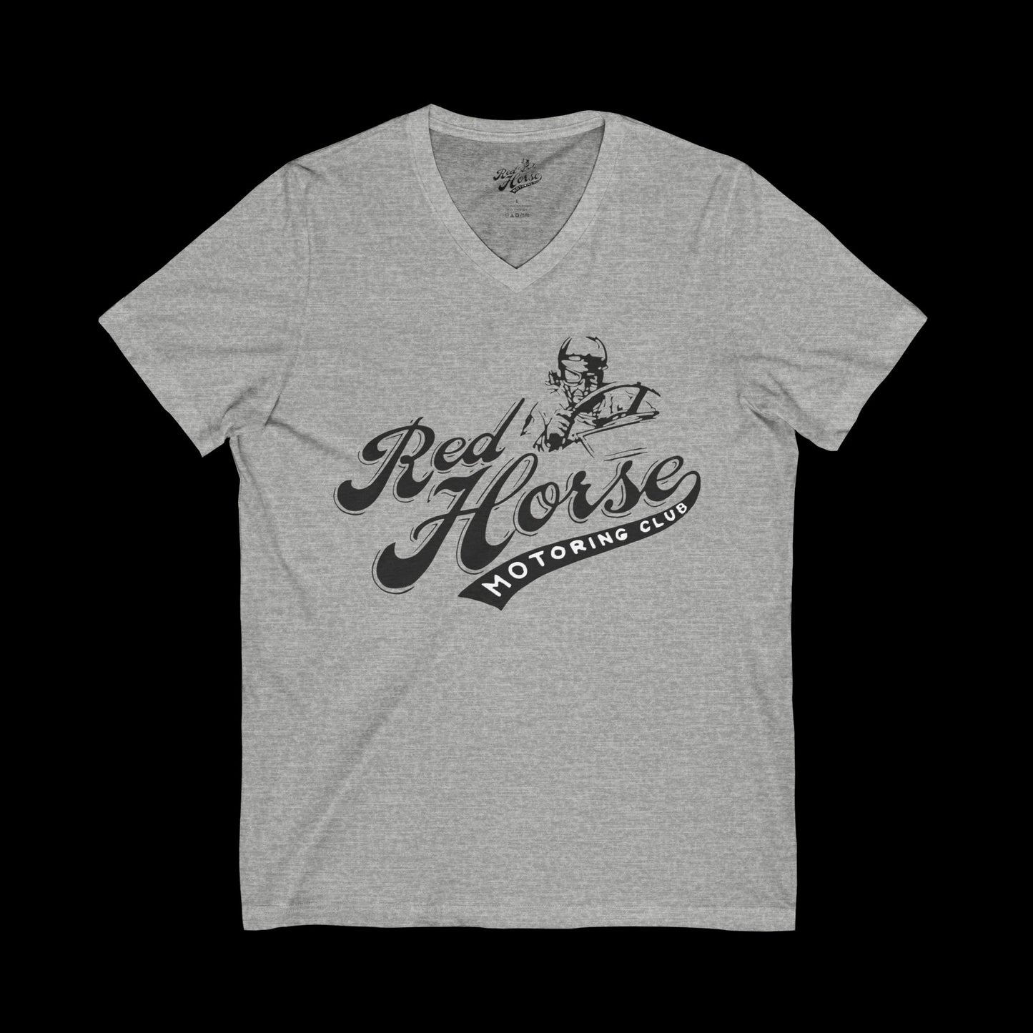 Red Horse V-Neck T-shirt