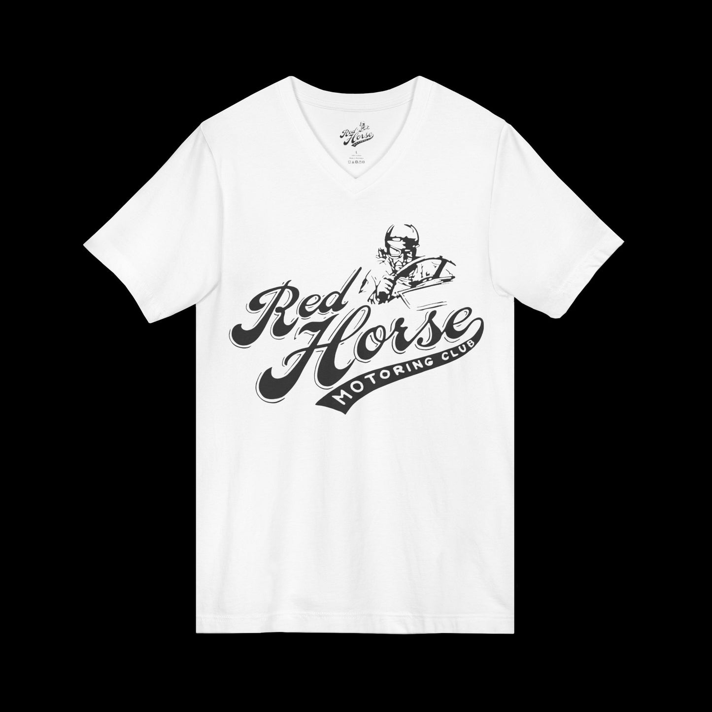 Red Horse V-Neck T-shirt