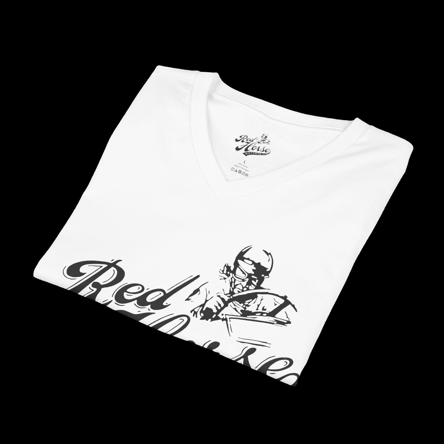 Red Horse V-Neck T-shirt