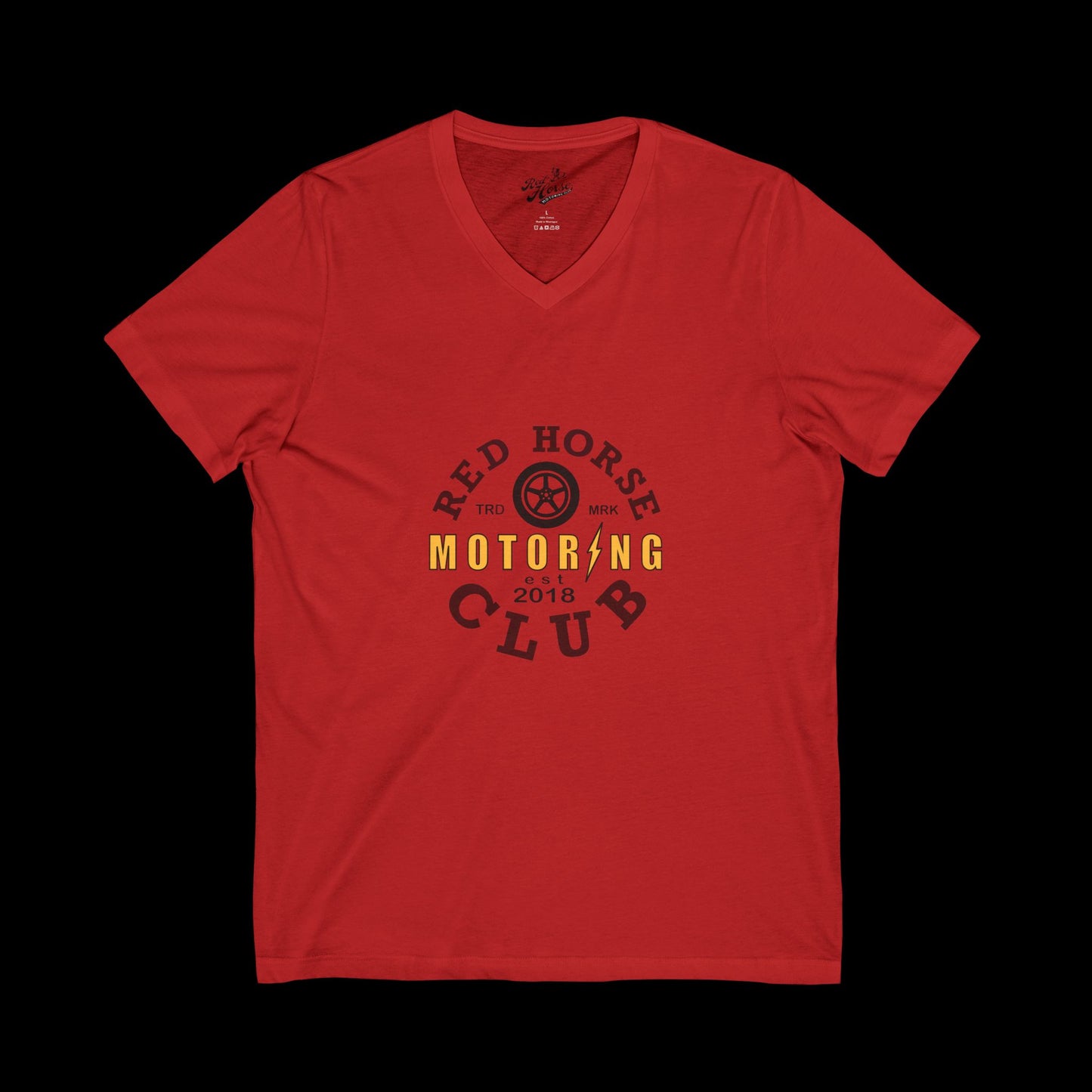 Red Horse "Established" V-Neck Tee