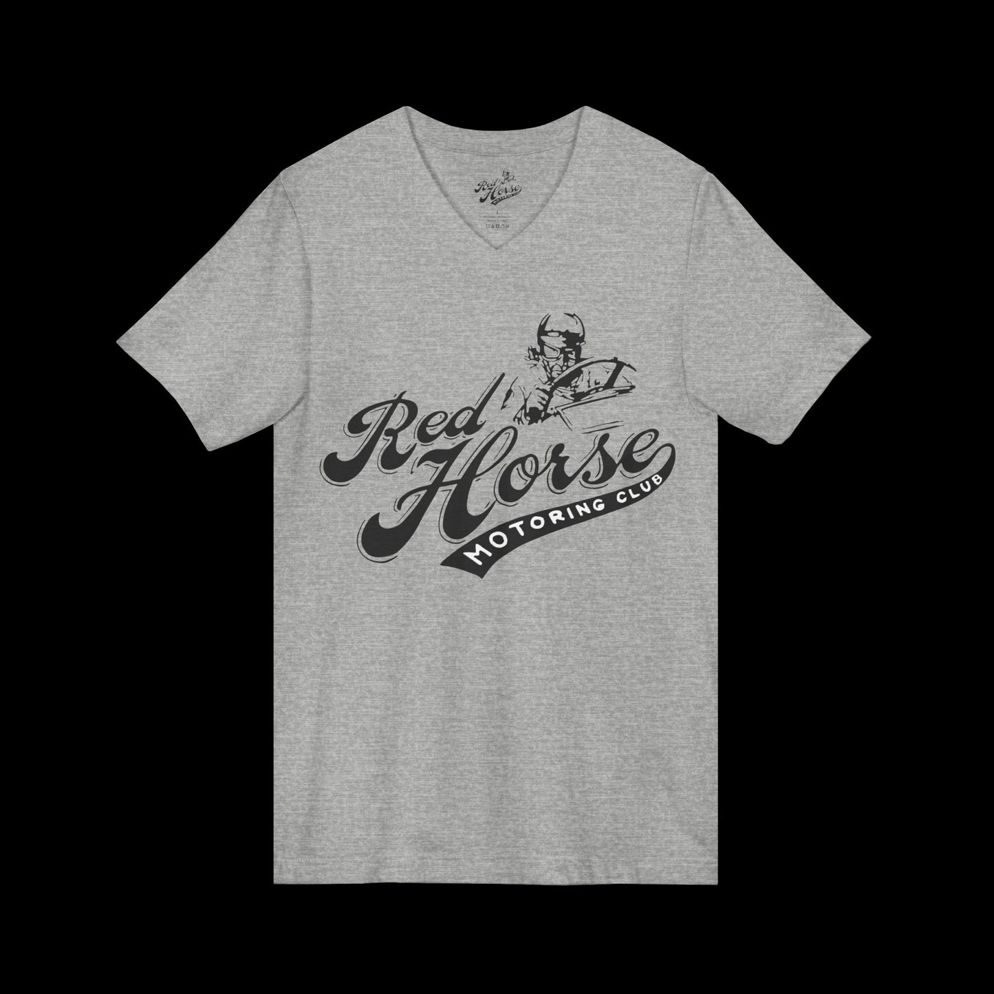 Red Horse V-Neck T-shirt