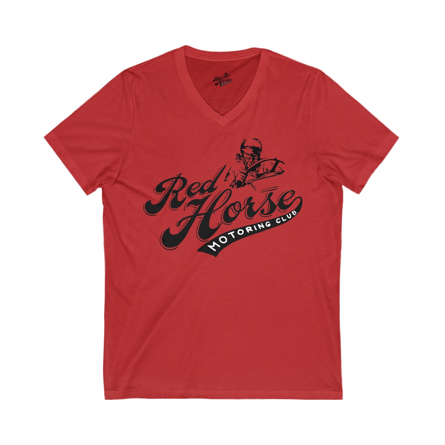 Red Horse V-Neck T-shirt