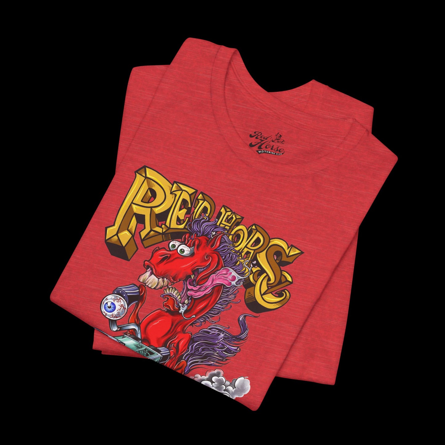 Red Horse Cartoon T-Shirt