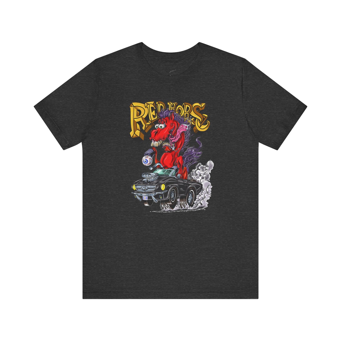 Red Horse Cartoon T-Shirt