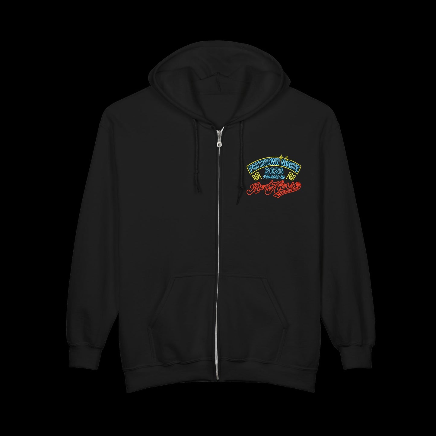 Pottstown Nights Car Show 2026 Full-Zip Hoodie