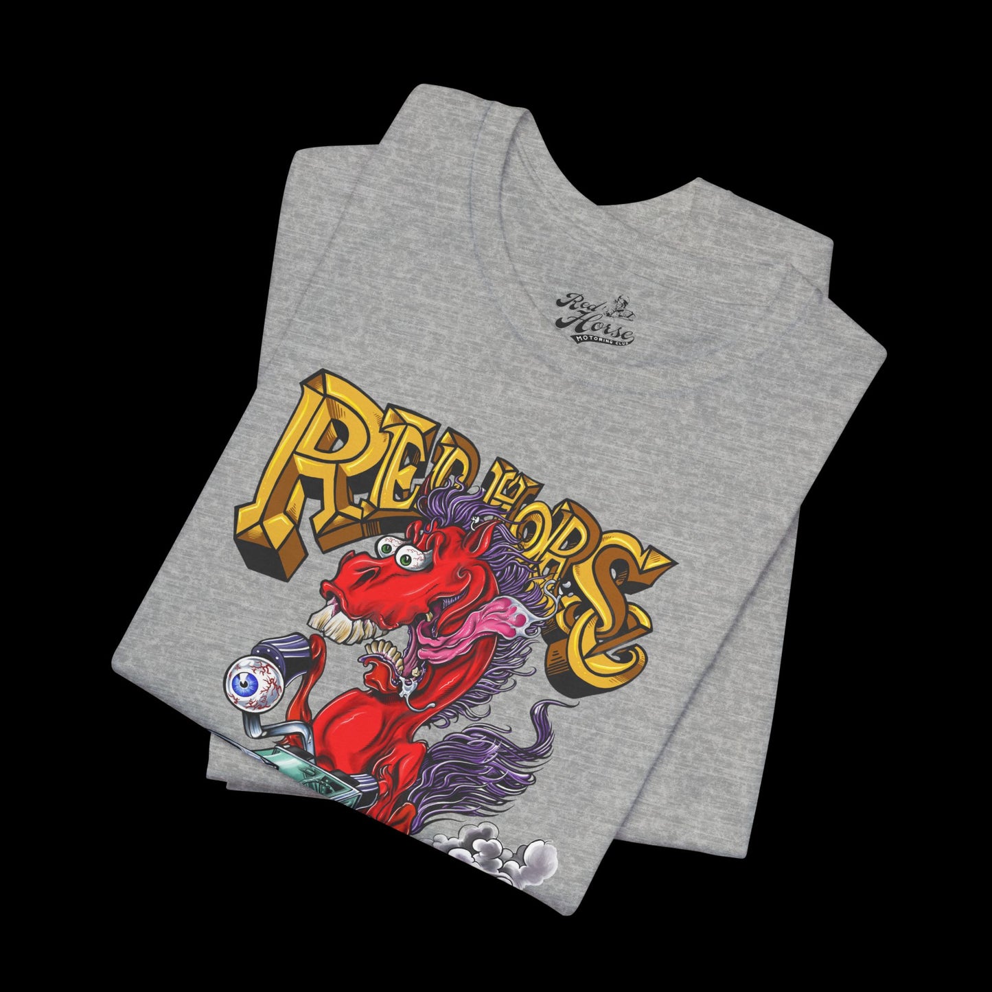 Red Horse Cartoon T-Shirt