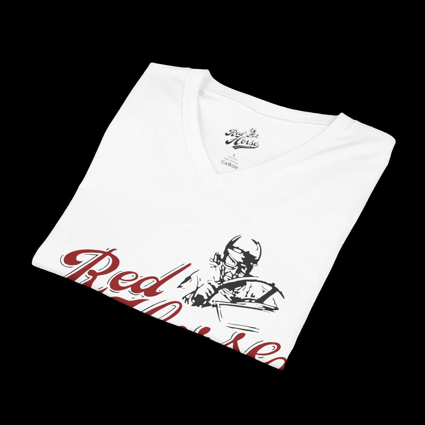 Red Horse V-Neck T-shirt