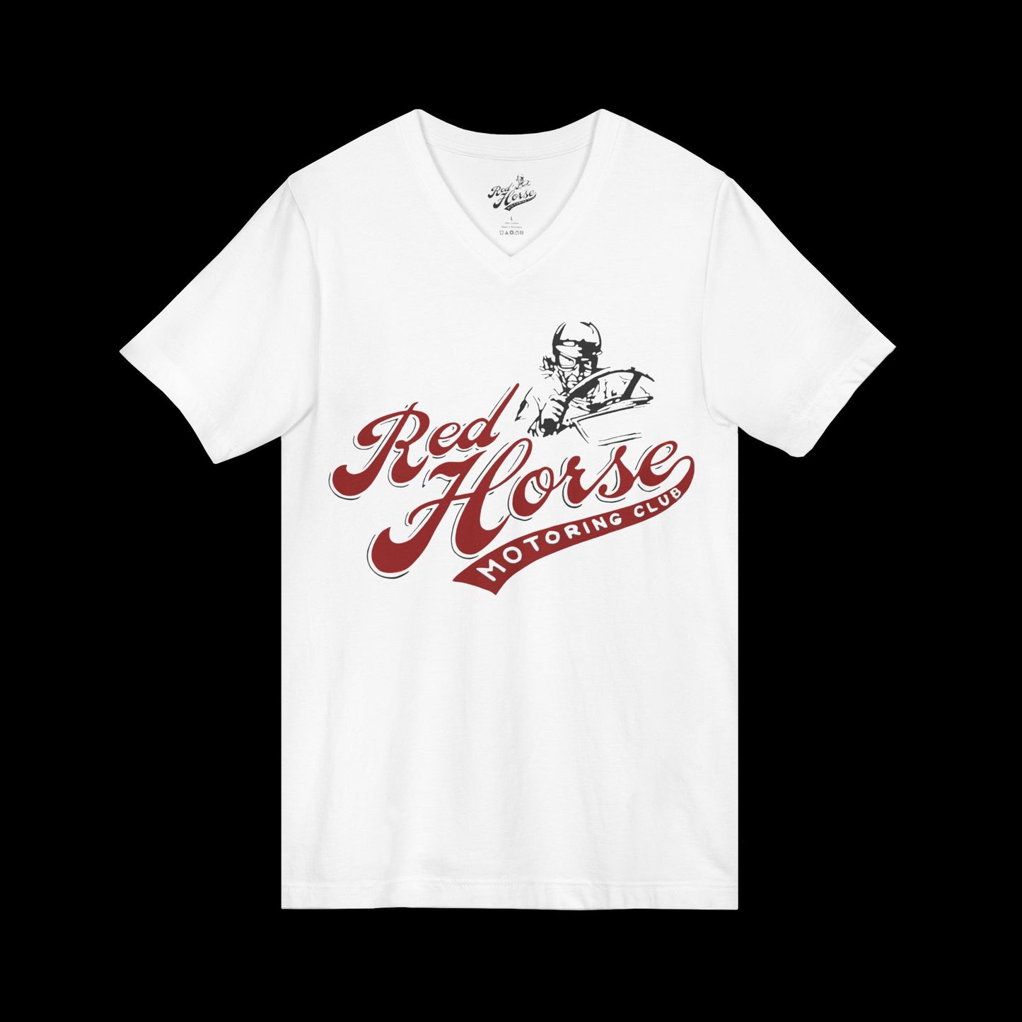 Red Horse V-Neck T-shirt