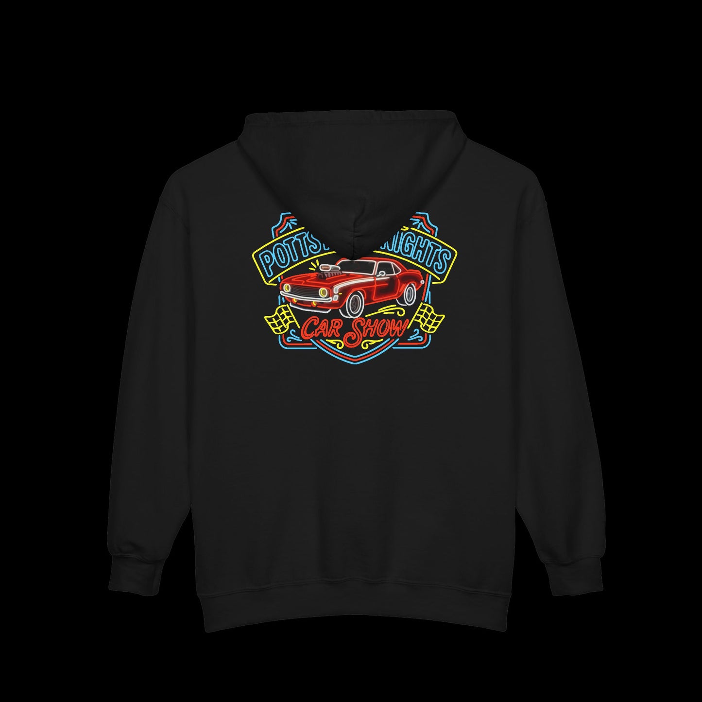 Pottstown Nights Car Show 2026 Full-Zip Hoodie