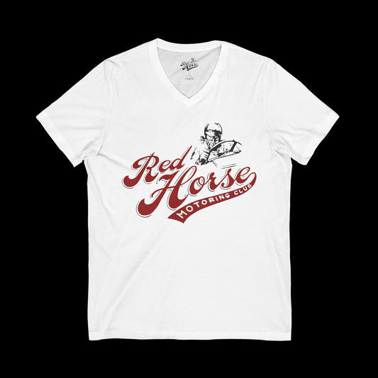Red Horse V-Neck T-shirt