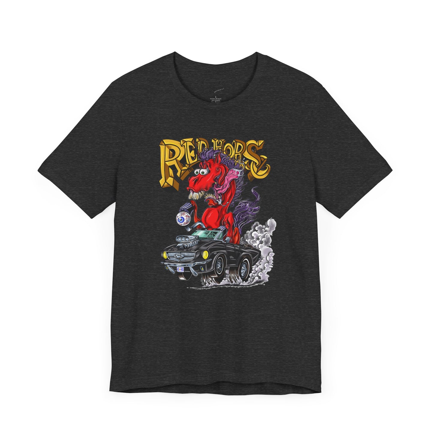 Red Horse Cartoon T-Shirt