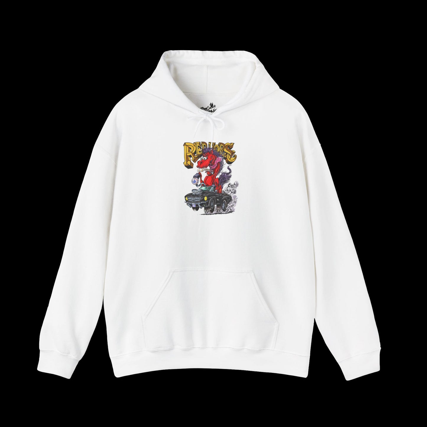 Sweatshirt - Hoodie (Red Horse Cartoon)