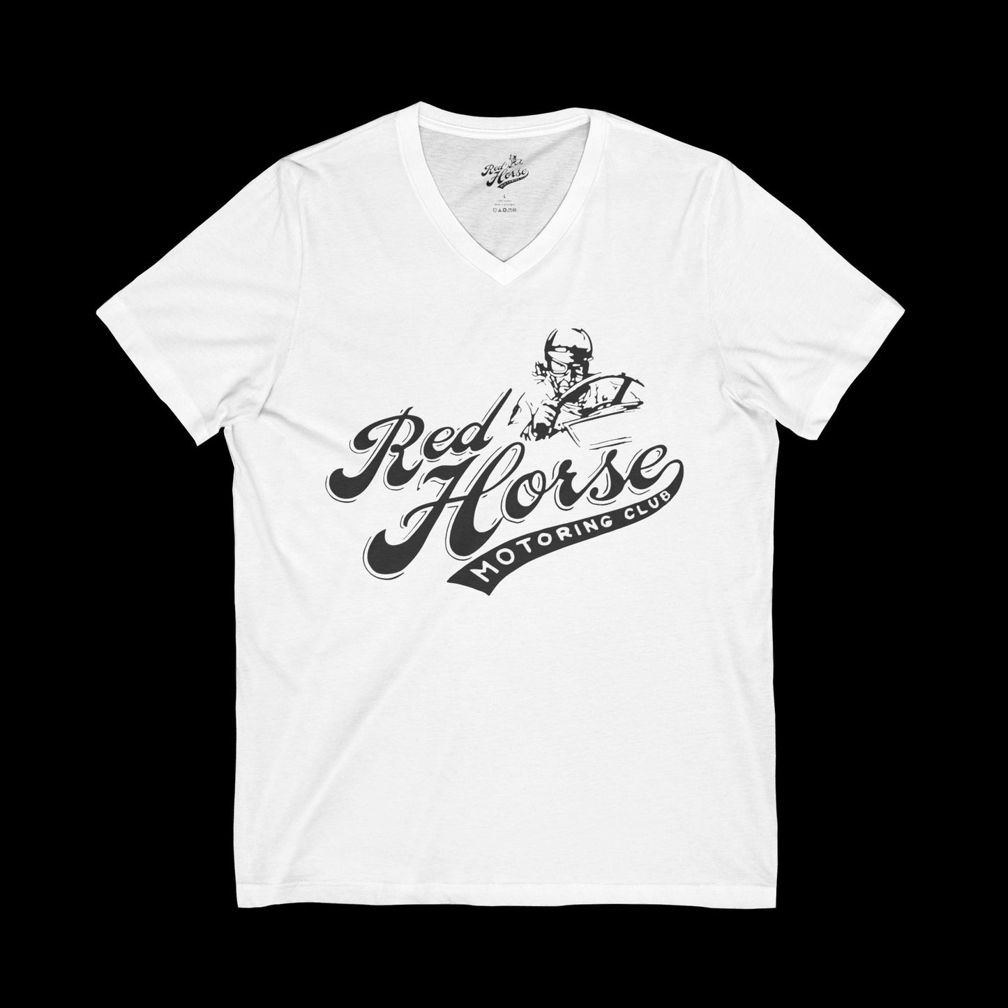 Red Horse V-Neck T-shirt