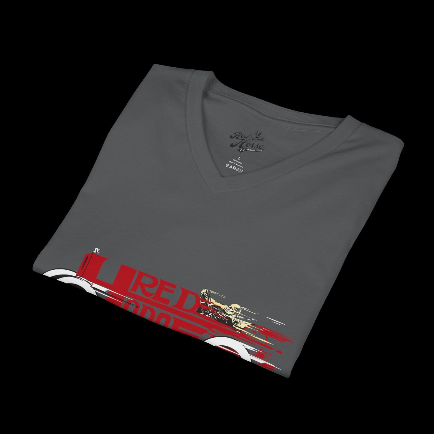"The Racer" V-Neck Tee