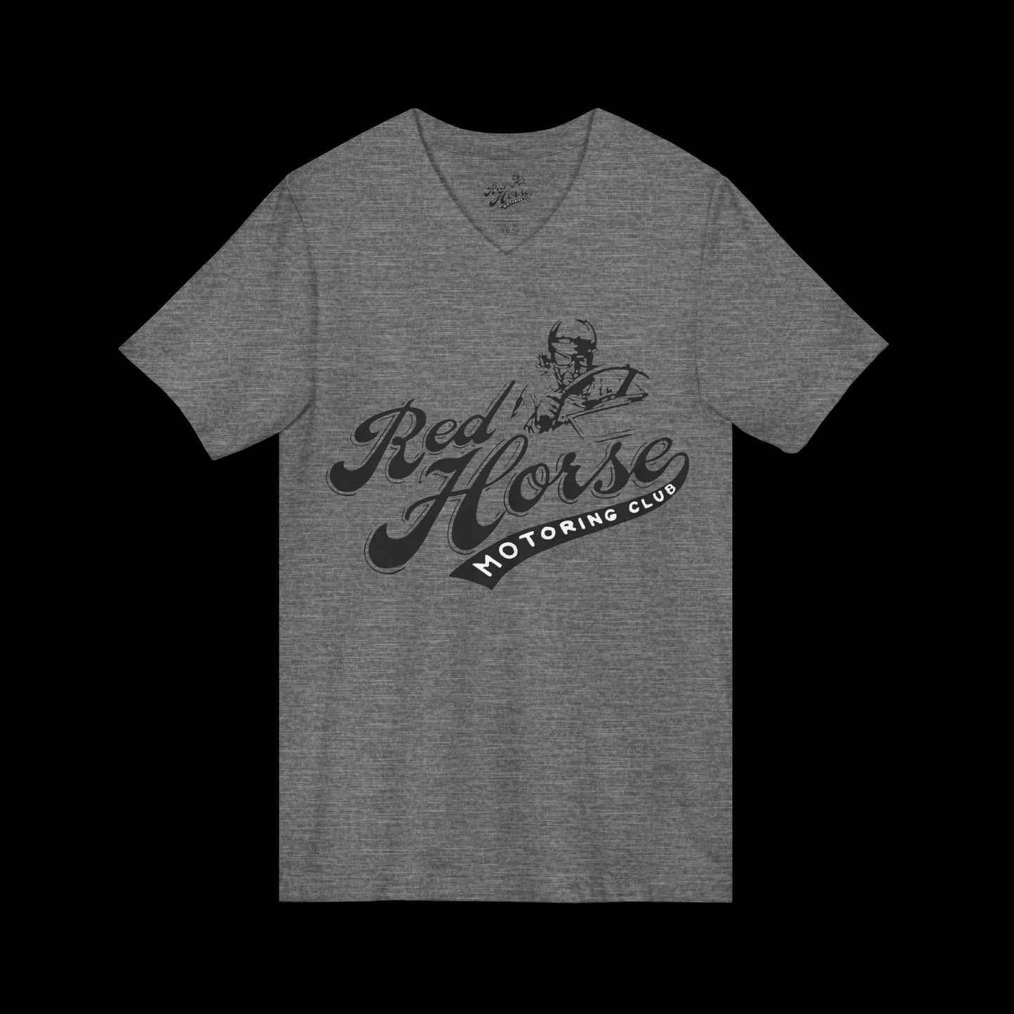 Red Horse V-Neck T-shirt