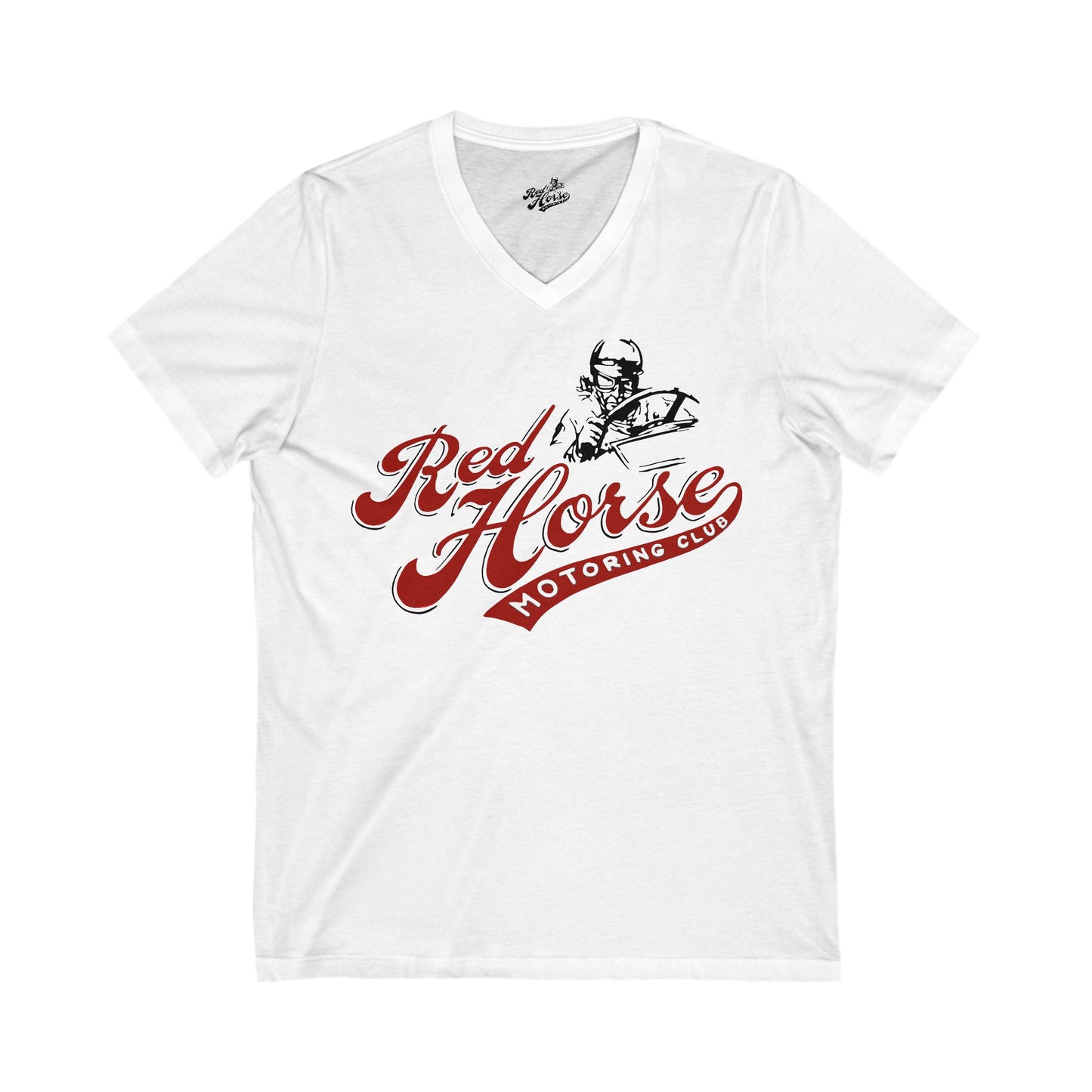 Red Horse V-Neck T-shirt