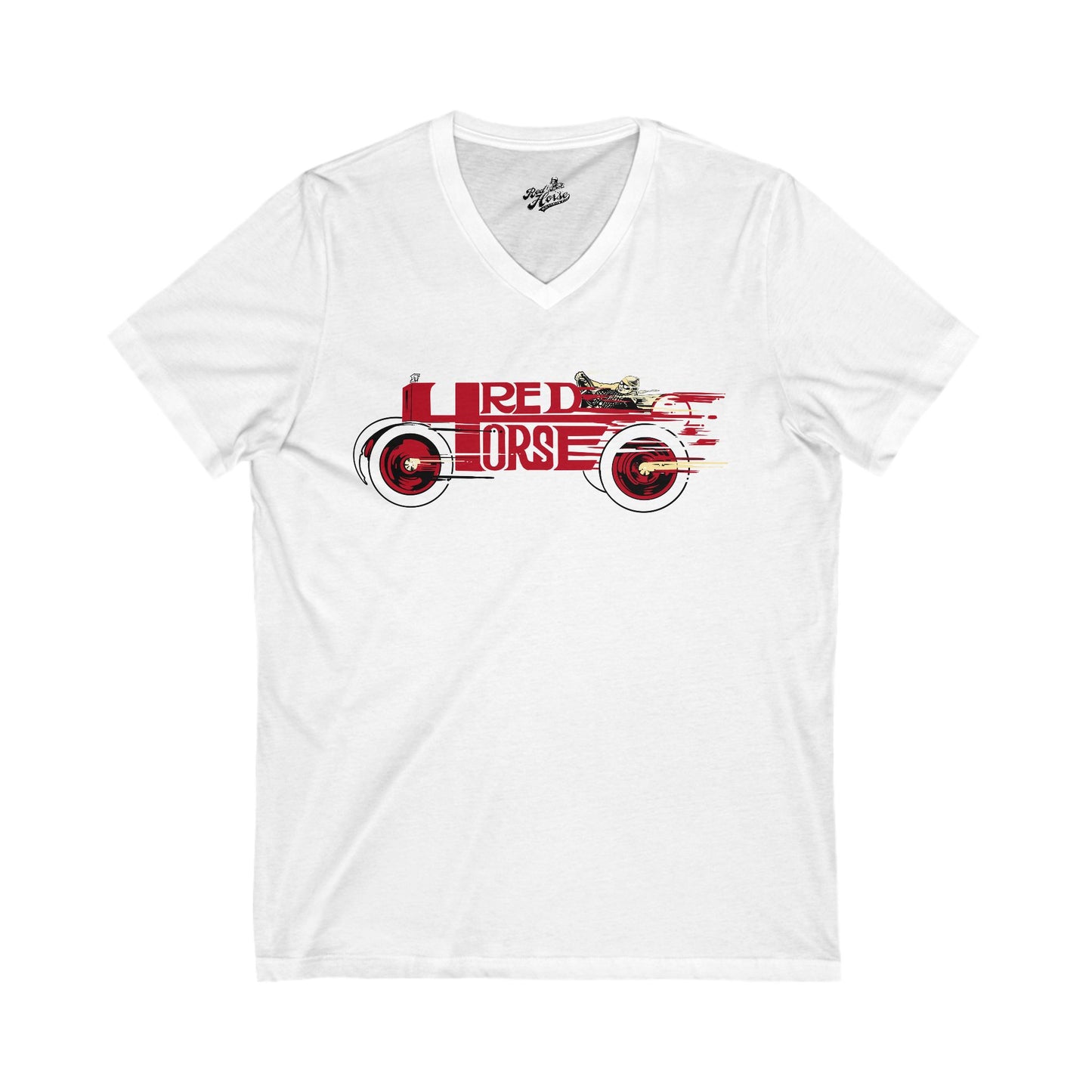 "The Racer" V-Neck Tee